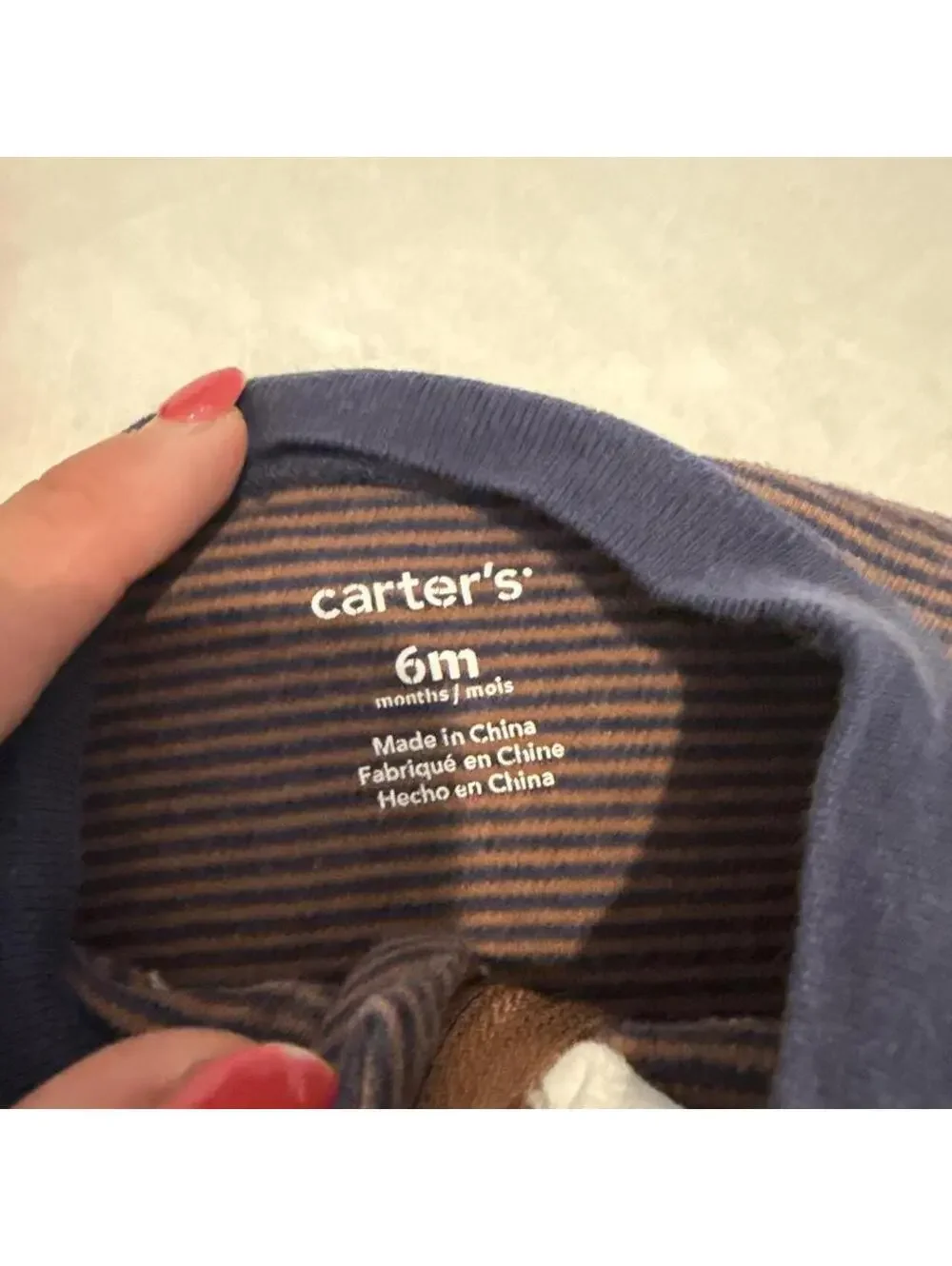 6-9 month sleeper bundle carters and gerber brand #baby #sleepwear